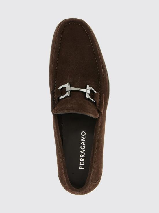 26SS 살바토레 페라가모 간치니 오너먼트 모카신 029457 791668 068 Brown - SALVATORE FERRAGAMO