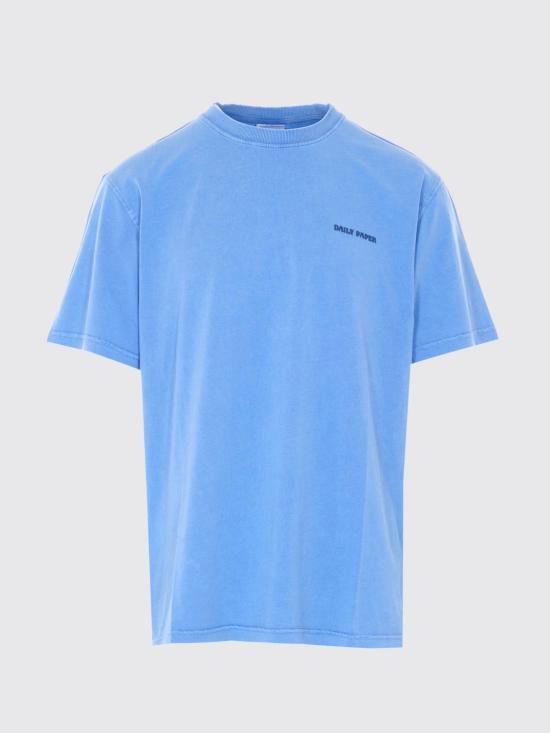 26SS 데일리 페이퍼 반팔 티셔츠 2610061 NOUVEAN NAVY Blue - DAILY PAPER