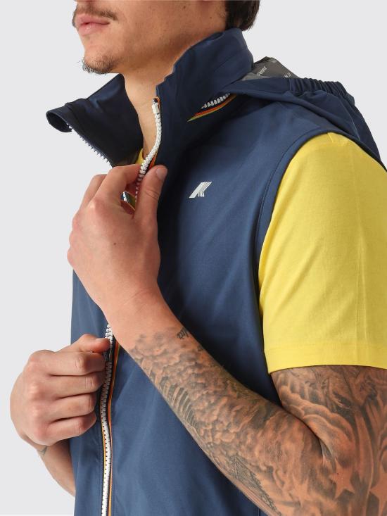 26SS 까웨 베스트 K5127SW B67 Blue - K-WAY