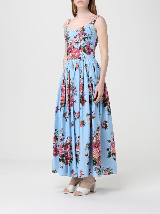 26SS 돌체앤가바나 롱 원피스 F6TTHTHS5UU HC5ZO Blue - DOLCE & GABBANA