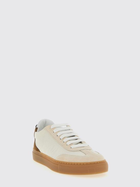 26SS 브루넬로 쿠치넬리 스니커즈 MZSFG3197 C8905 Beige - BRUNELLO CUCINELLI