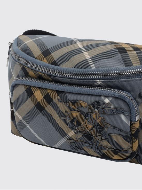 26SS 버버리 스몰 체크 벨트 백 8123459 Blue - BURBERRY