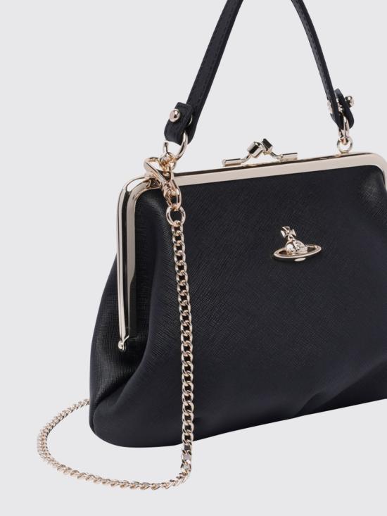 26SS 비비안웨스트우드 그래니 프레임 퍼스 4B010007WL001N N402 Black - VIVIENNE WESTWOOD