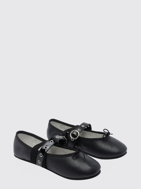 26SS 레페토 발레 트위스트 플랫 슈즈 V4237VVE 410 Black - REPETTO