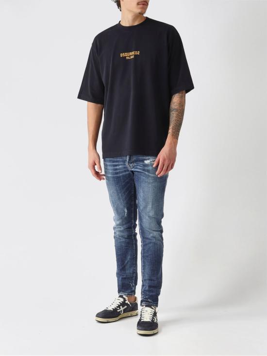 26SS 디스퀘어드2 반팔 티셔츠 S74GD1521D20106 478 Navy - DSQUARED2