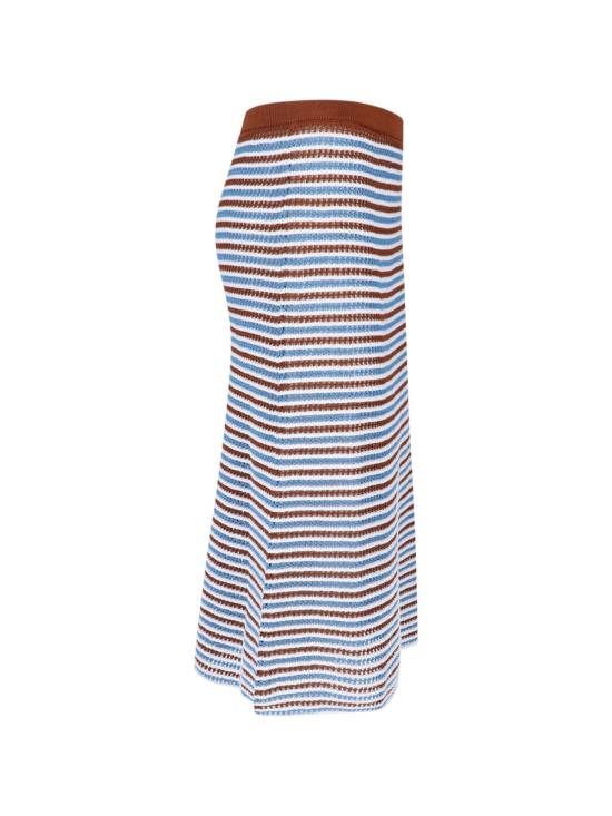  마르니 롱 스커트 크로셰 미디 스커트 멀티컬러 - MARNI