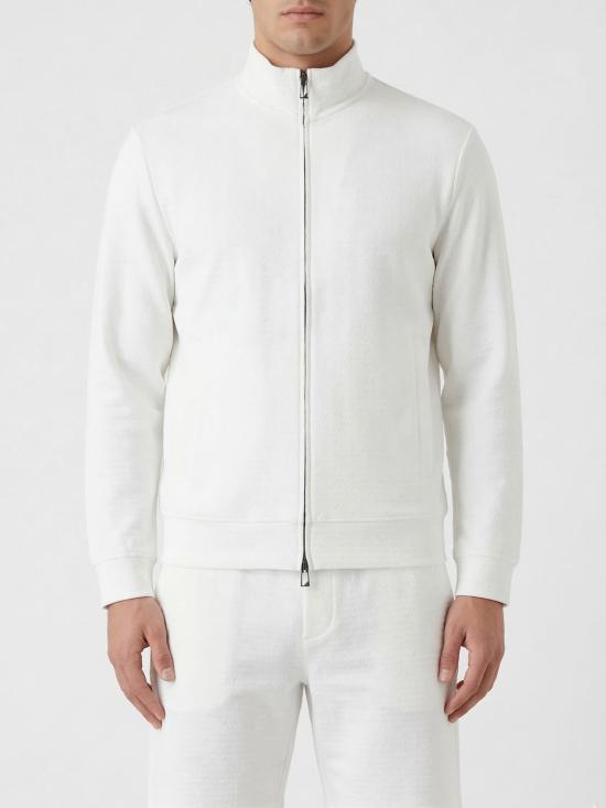 26SS 엠포리오 아르마니 긴팔 티셔츠 EM004534AF13700 F0185 White