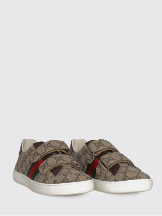 26SS [키즈] 구찌 슈즈 463091FACYF 9753 Brown - GUCCI