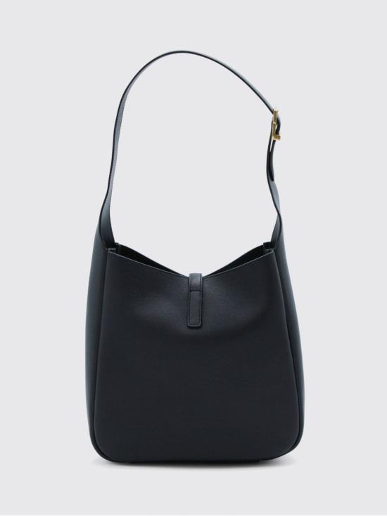 26SS 생로랑 LE 5 A 7 서플 그레인드 레더 스몰백 850533AAAUQ 1000 Black - SAINT LAURENT