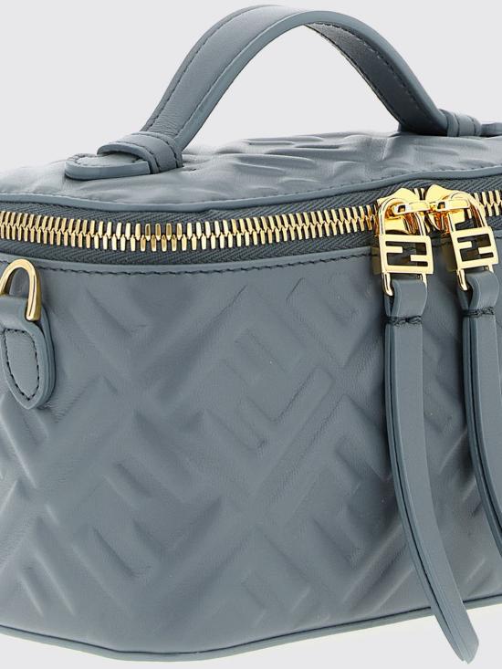 26SS 펜디 배니티 FF 모티프 나파 레더 미니백 8BS108AAJD F1UJC Blue - FENDI