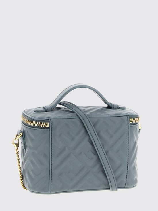 26SS 펜디 배니티 FF 모티프 나파 레더 미니백 8BS108AAJD F1UJC Blue - FENDI