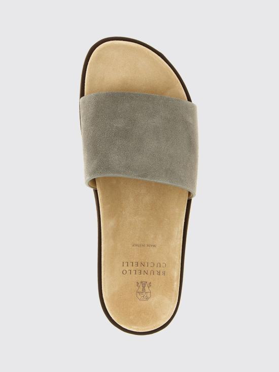 26SS 브루넬로 쿠치넬리 샌들 MZUSOLY236 CDK54 Grey - BRUNELLO CUCINELLI