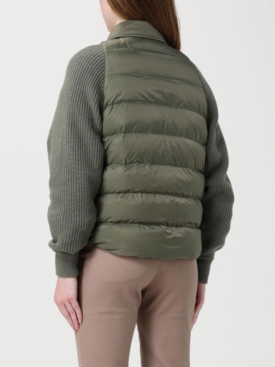 26SS 브루넬로 쿠치넬리 나일론 다운 재킷 MD5987696 C3066 Green - BRUNELLO CUCINELLI