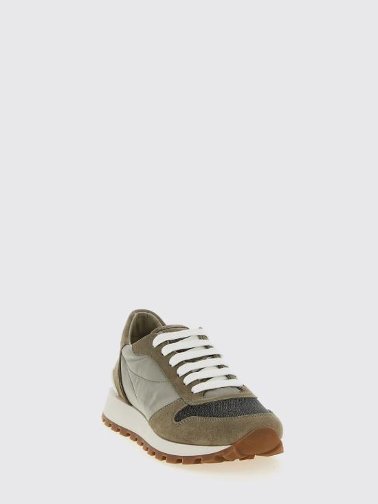 26SS 브루넬로 쿠치넬리 프레셔스 토 테크노 패브릭 러너 MZ47G1960 C7550 Green - BRUNELLO CUCINELLI