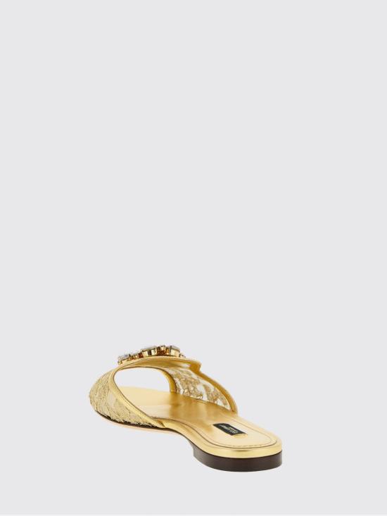 26SS 돌체앤가바나 힐/펌프스 CQ0023AE637 80997 Gold - DOLCE & GABBANA