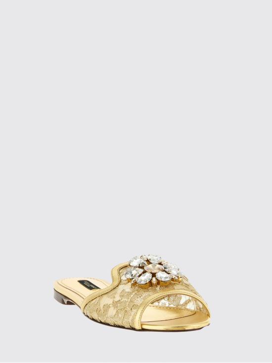 26SS 돌체앤가바나 힐/펌프스 CQ0023AE637 80997 Gold - DOLCE & GABBANA