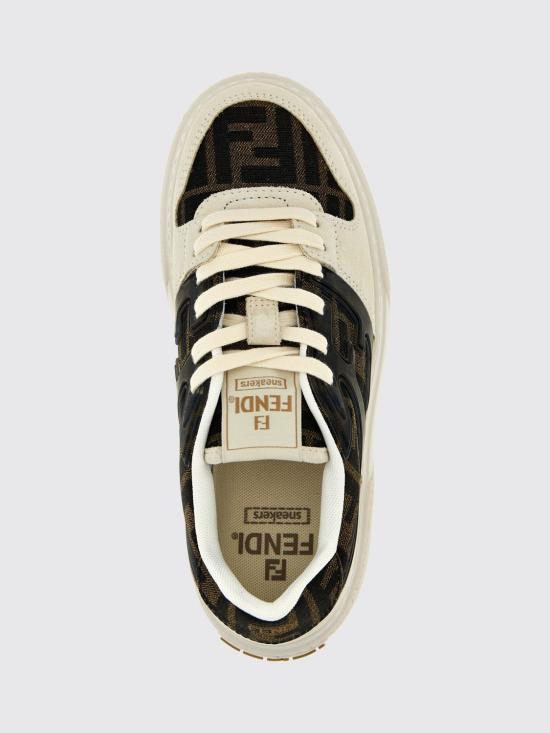 26SS 펜디 매치 플랫폼 로우 탑 8E8572AQ6I F1PYW Cream - FENDI