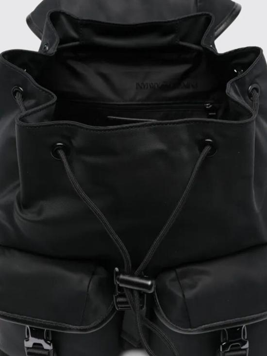 26SS 엠포리오 아르마니 백팩 EM004503AF13454 UC001 Black - EMPORIO ARMANI