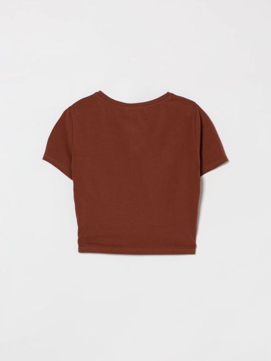 26SS [키즈] 트윈셋 티셔츠 261GJ2256 13120 Brown - TWINSET