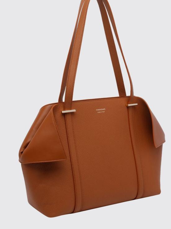 26SS 살바토레 페라가모 토트백 21A580 789578 NATURALE Brown - SALVATORE FERRAGAMO