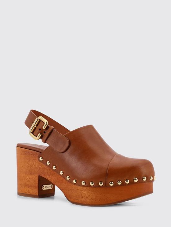 26SS 끌로에 힐/펌프스 CHC25U10VLT 27T Brown - CHLOE