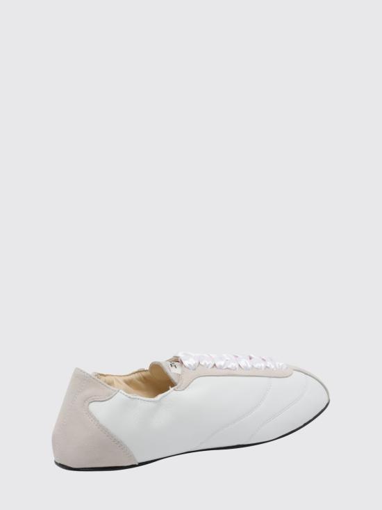 26SS 레페토 테니스 실크 스니커즈 V4230MCVD 050 White - REPETTO