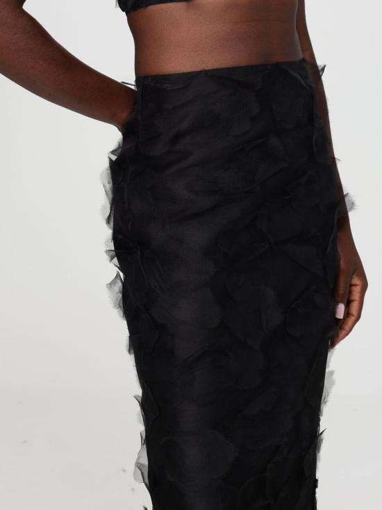 26SS 막스마라 롱 스커트 2611101273600 002 Black - MAX MARA