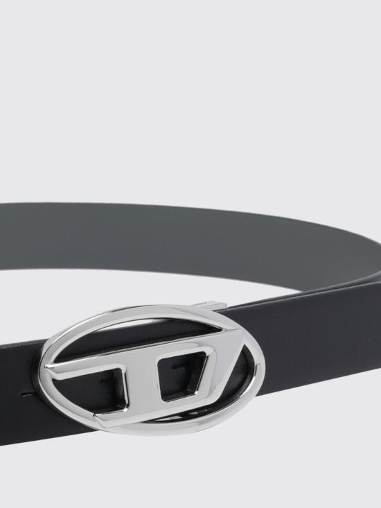 26SS 디젤 B-1DR 레브 2 레더 벨트 X09874P1245 H3800 Black - DIESEL