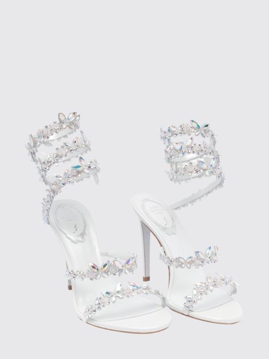 26SS 르네 카오빌라 힐/펌프스 C12120105R001 Y307 Silver - RENE CAOVILLA