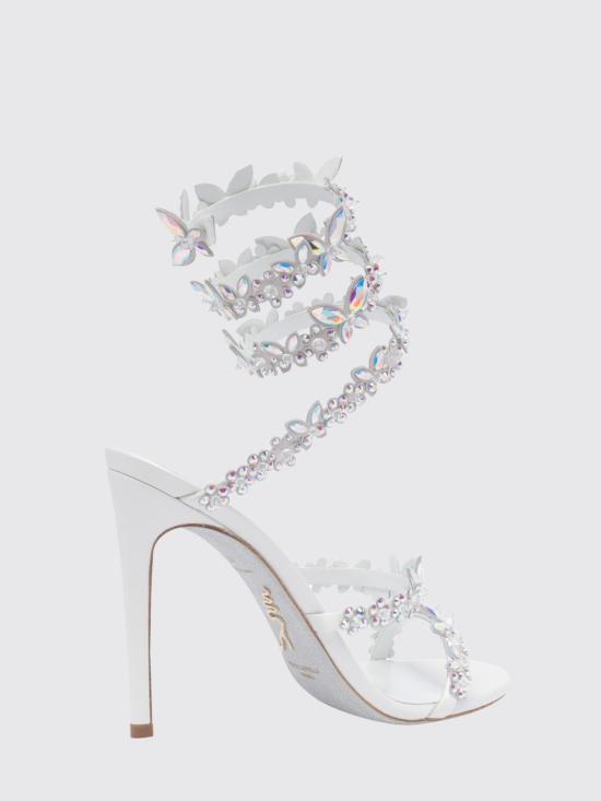 26SS 르네 카오빌라 힐/펌프스 C12120105R001 Y307 Silver - RENE CAOVILLA