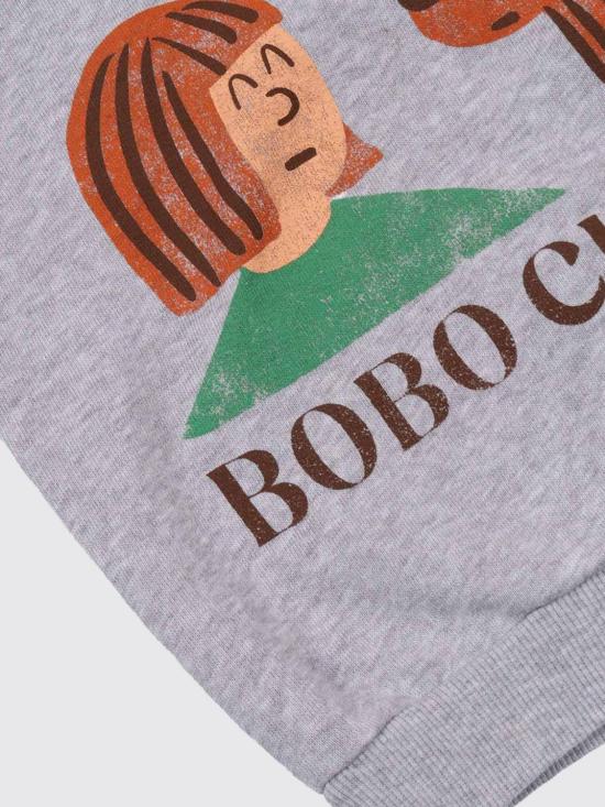 26SS [키즈] 보보쇼즈 풀오버 B126AB030 041 Grey - BOBO CHOSES