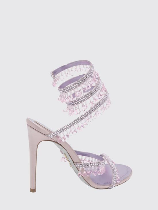 26SS 르네 카오빌라 힐/펌프스 C12535105R001 W474 Violet - RENE CAOVILLA