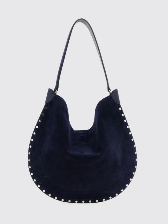 26SS 이자벨마랑 OSKAN 오스칸 문 숄더백 PP0200FAB2C03M 30DM Blue