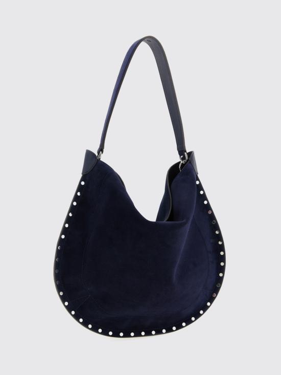 26SS 이자벨마랑 OSKAN 오스칸 문 숄더백 PP0200FAB2C03M 30DM Blue - ISABEL MARANT