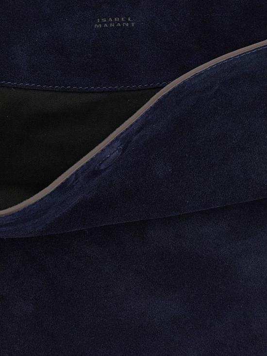 26SS 이자벨마랑 OSKAN 오스칸 문 숄더백 PP0200FAB2C03M 30DM Blue - ISABEL MARANT