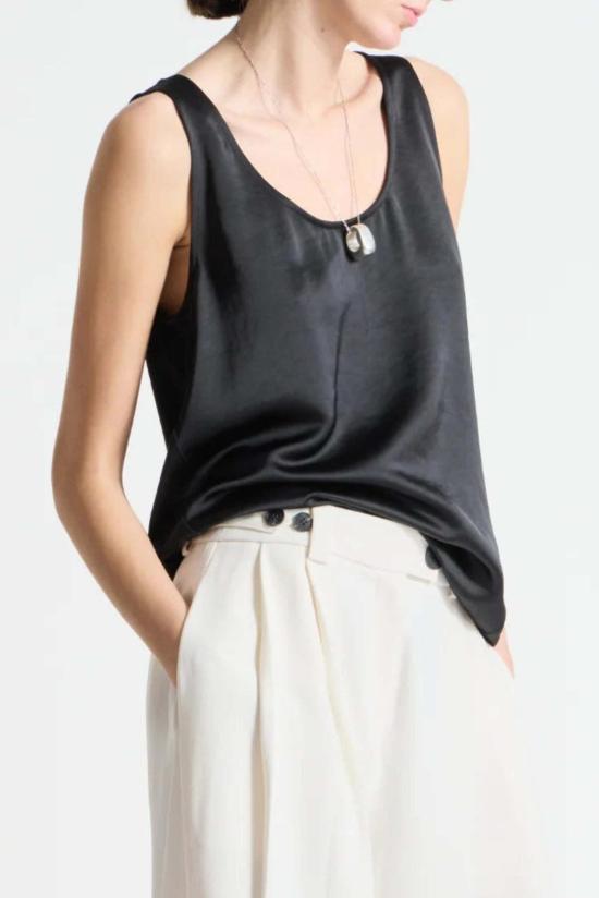  Saint Art New York 민소매 티셔츠 세인트 아트 뉴욕 이솔라 스쿱넥 탱크탑 - OTHER BRANDS