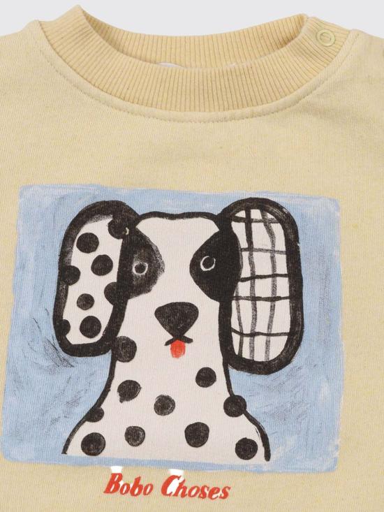 26SS [키즈] 보보쇼즈 풀오버 B126AB033 721 Yellow - BOBO CHOSES