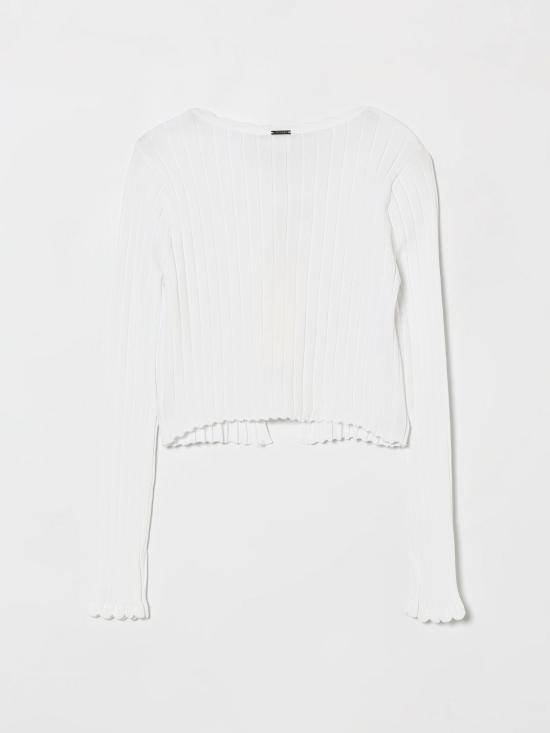 26SS [키즈] 트윈셋 풀오버 261GJ3011 00526 White - TWINSET