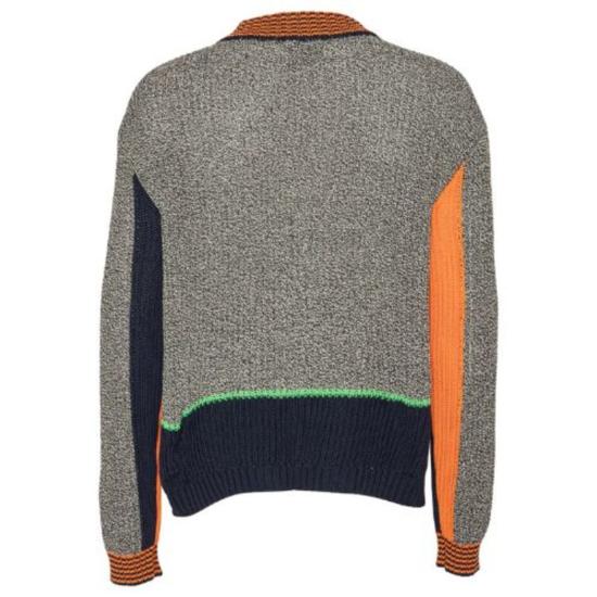  헨릭 빕스코브 가디건 Henrik Vibskov Abundance 카디건 블랙 화이트 데님 - HENRIK VIBSKOV