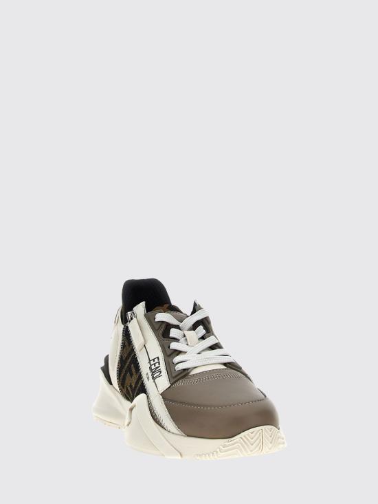 26SS 펜디 플로우 레더 로우탑 스니커즈 8E8035AJZH F1MDC Rope - FENDI