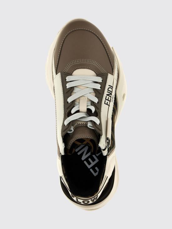 26SS 펜디 플로우 레더 로우탑 스니커즈 8E8035AJZH F1MDC Rope - FENDI