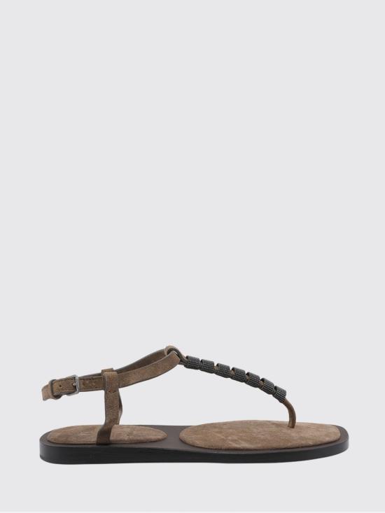 26SS 브루넬로 쿠치넬리 힐/펌프스 MZSFC3151 C8921 Brown