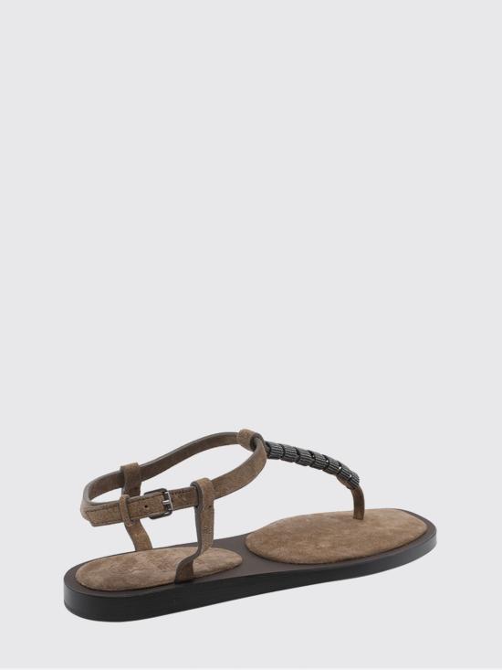 26SS 브루넬로 쿠치넬리 힐/펌프스 MZSFC3151 C8921 Brown - BRUNELLO CUCINELLI