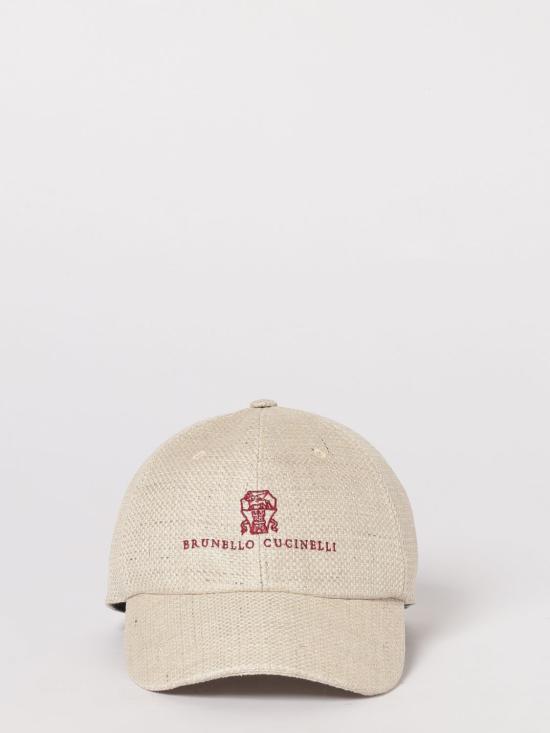 26SS 브루넬로 쿠치넬리 모자 MZ4039850 CLB47 Beige - BRUNELLO CUCINELLI