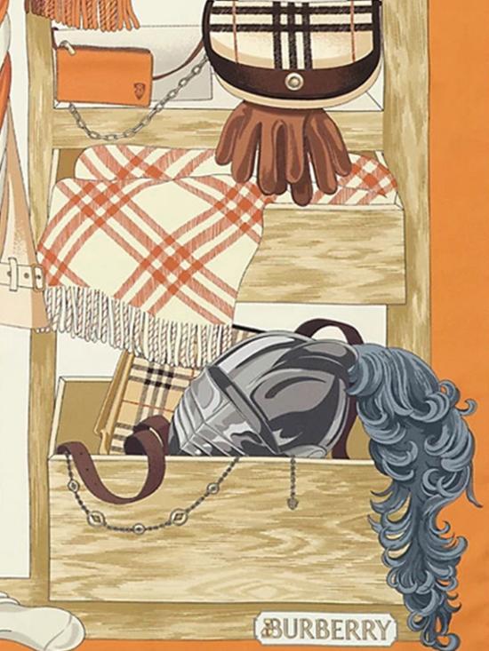 26SS 버버리 머플러/스카프 8125643 Orange - BURBERRY