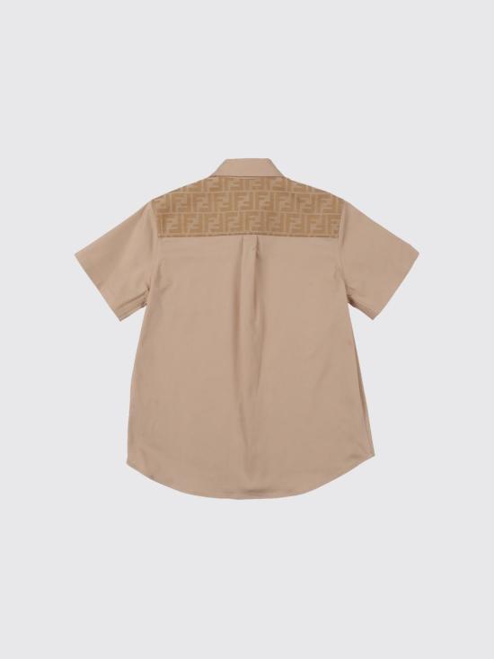 26SS [키즈] 펜디 셔츠 JMC204AS5Y F1P2N White - FENDI