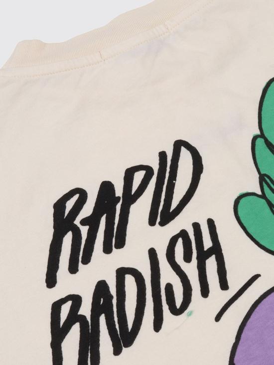 26SS [키즈] 보보쇼즈 티셔츠 B126AC019 199 White - BOBO CHOSES