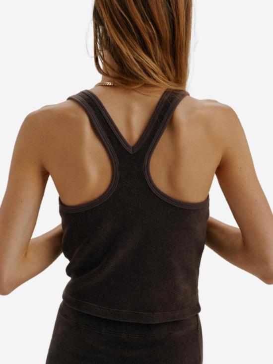  수지 콘디 블라우스 티아 레이서백 탑 - SUZIE KONDI