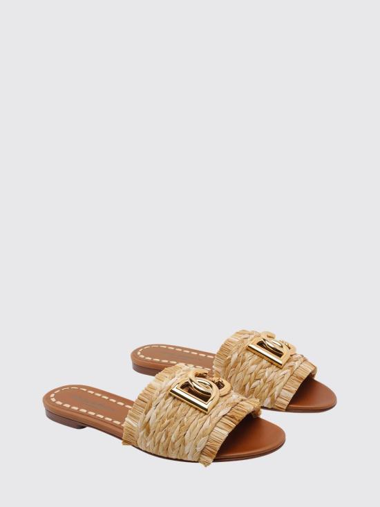 26SS 돌체앤가바나 플랫 슈즈 CQ0646AN217 8B218 Brown - DOLCE & GABBANA