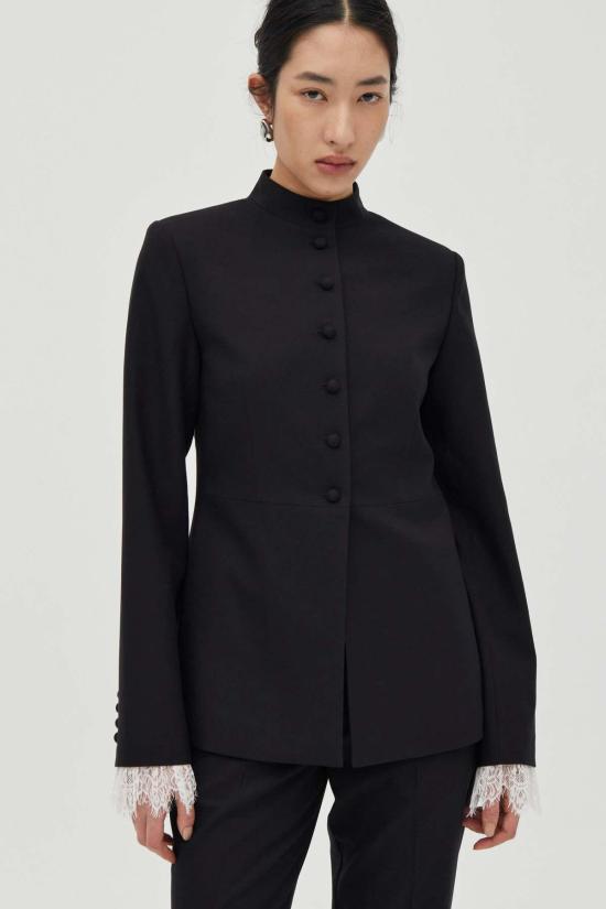  서드 폼 수트 자켓 써드폼 녹턴 레이스 트림 블레이저